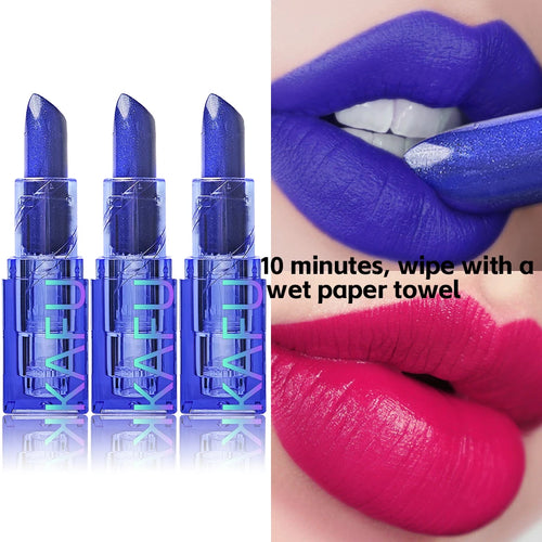 Blue Rose Color Changing Lipstick Moisturizing