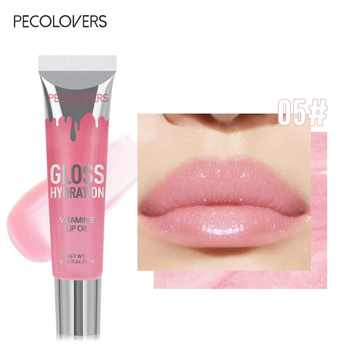 1PC Shiny Water Lip Oil Gloss Liquid Lipstick