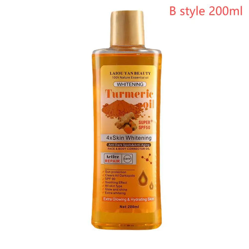 Turmeric Essential Oil Massage Moisturizing Body Oil