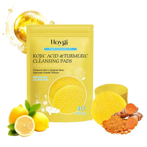 4050pcs Turmeric Kojic Acid Facial Cleansing Pads