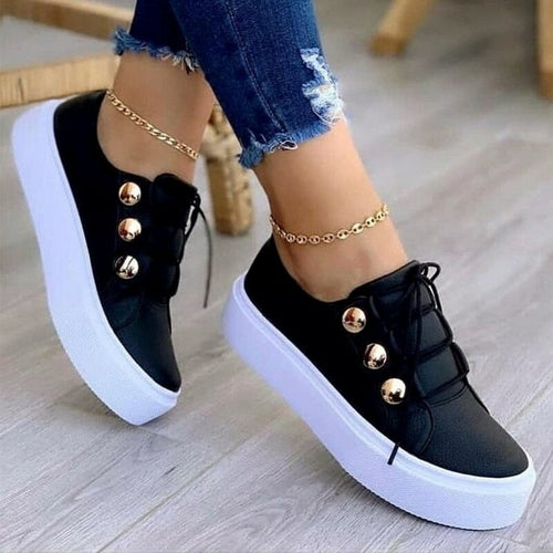Light Breathable Womens Vulcanized Running Shoes