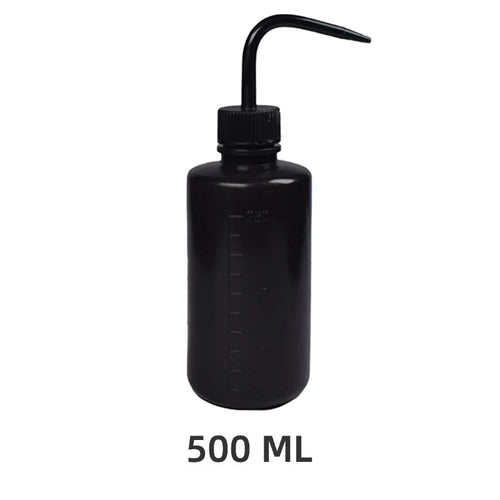 250/500ml Eyelash Cleaning Washing Bottle Curved Spout Cleaner