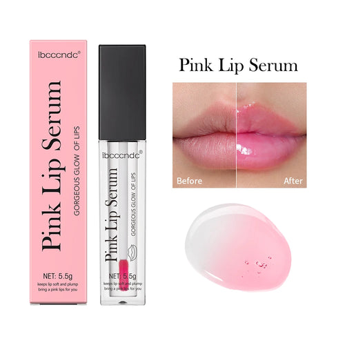 ibcccndc Pink Lip Serum Lotion Moisturizes Moisturizes And Plump Lips
