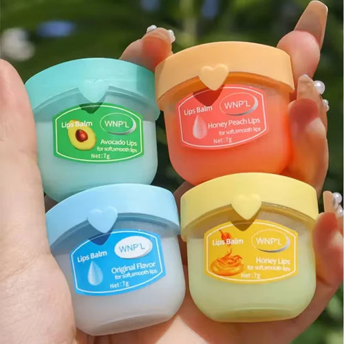 4/6/8pcs Fruit Series Lip Balm Set Moisturizing Fresh