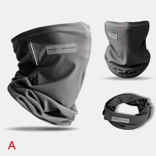 Men Women Summer Ice Silk Cycling Scarf UV Protection