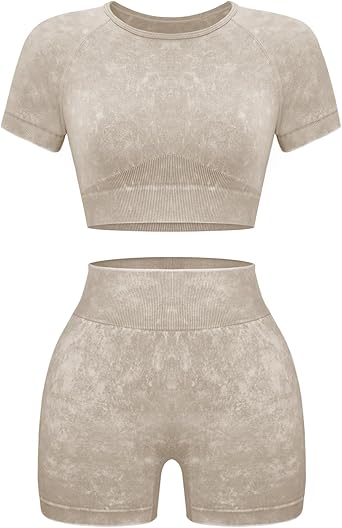 Seamless Matching Sets Leggings Tops for Women