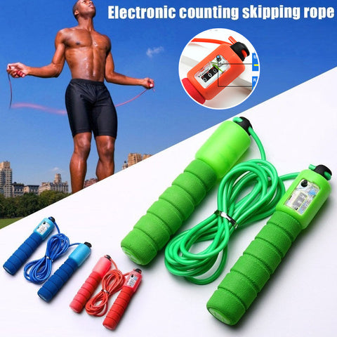 Adjustable Skipping Rope with Counter Wear-Resistant