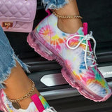 2021 Womens Purple Mesh Air-Cushion Sneakers