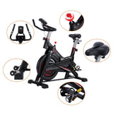 Quiet Indoor Cycling Trainer Stationary Spinning Bike