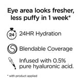 L'OREAL True Match Eye Cream Concealer Brighten Smooth