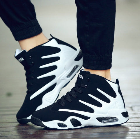 Mens Air Cushion Basketball Shoes Wear-Resistant