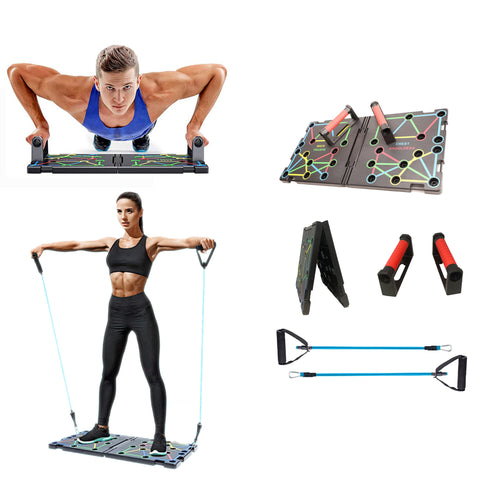 9 in 1 Push Up Rack Board System Fitness Gym Exercise