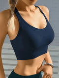Seamless Push Up Yoga Tank Bra Comfy Breathable