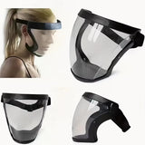 Full-Face Transparent Protection Mask Adjustable