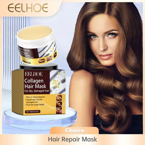 EELHOE Collagen Hair Repair Mask for Damaged Hair