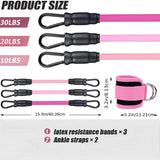 Fitness Ankle Buckle Strap for Leg Hip Training
