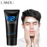 Mens Facial Cleanser Rich Foam Deep Clean for Oily Skin