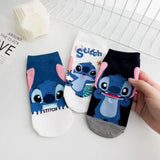 Disney Stitch Cartoon Cotton Socks for Kids