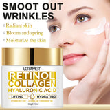 Retinol Face Cream Wrinkle Remover with Collagen Hyaluronic