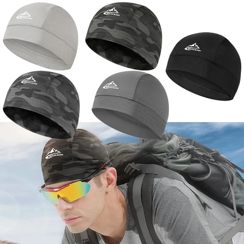 Mesh Quick-Dry Cycling Cap Motorcycle Helmet Liner