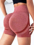 Womens High Waist Yoga Shorts Butt-Lifting Fitness