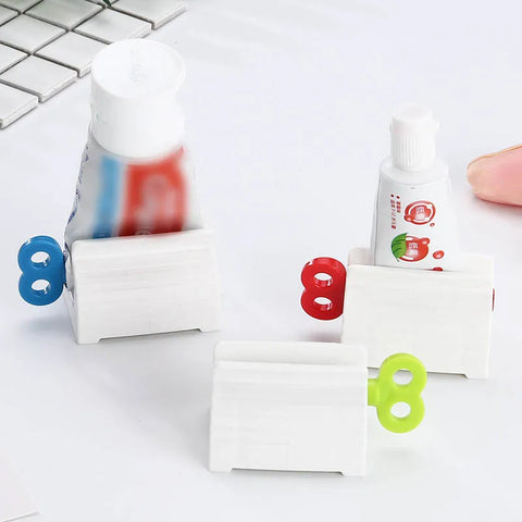 13pcs Rolling Toothpaste Squeezer Manual Dispenser