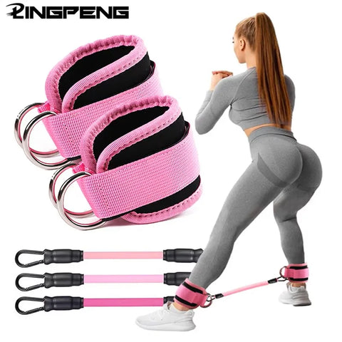 Fitness Ankle Buckle Strap for Leg Hip Training