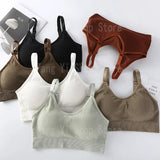 Womens Seamless Full Cup Bra Breathable Sleep