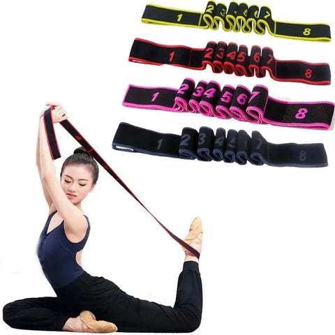 490cm Yoga Elastic Stretch Belt Resistance Band