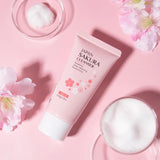 Sakura Cleanser Rich Foam Deep Clean for Oily Skin