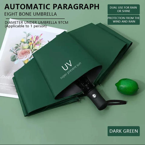 Cartoon Umbrella Sunscreen Automatic Folding for Students