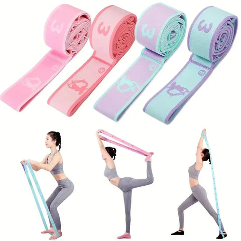 Resistance Band Yoga Stretching Belt for Training