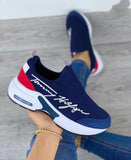 2022 Womens Fashion Casual Breathable Wedge Sneakers