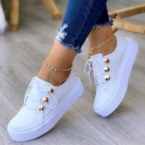Light Breathable Womens Vulcanized Running Shoes