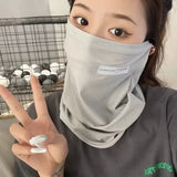 Outdoor UV Protection Ice Silk Face Neck Mask