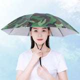 1PC Umbrella Hat Windproof Sunshade Rain Gear
