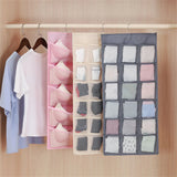 2-Sided Hanging Storage Bag for Underwear Socks