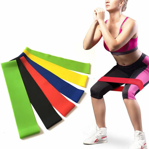 5pcs Yoga Tension Resistance Bands for Fitness Squats