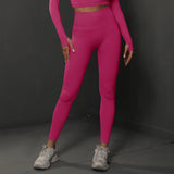 Womens Seamless High Waist Booty-Lifting Leggings