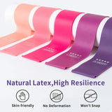 Resistance Loop Exercise Bands Set 5 Levels Elastic