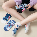 Disney Stitch Cartoon Cotton Socks for Kids