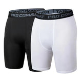 Mens Quick-Dry Sports Leggings Bottoming Shorts
