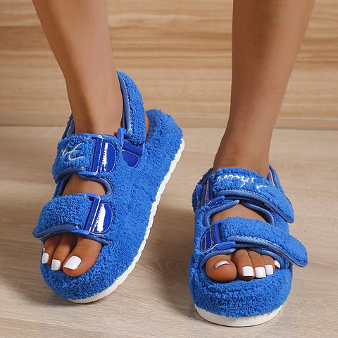 Casual Womens Thick-Bottom Sandals Multi-Color