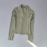 Womens High-End Yoga Sports Jacket Long Sleeve
