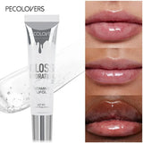 1PC Shiny Water Lip Oil Gloss Liquid Lipstick