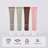 Summer Lip Balm & Moisturizing Mirror Lip Gloss Vanilla Mint