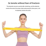 5pcs Yoga Tension Resistance Bands for Fitness Squats
