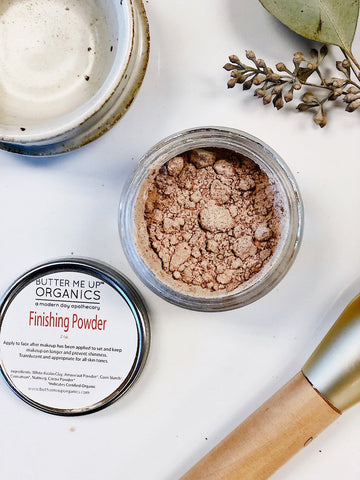 Organic Finishing Powder Setting for Smooth Skin