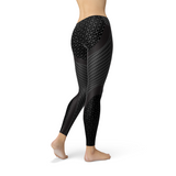 Womens Carbon Fiber Sports Leggings Durable Stylish
