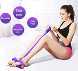 Portable Fitness Resistance Band with Pedal Full Body